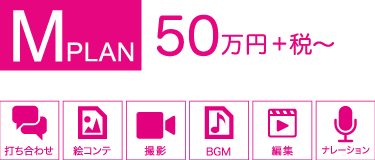 M-PLAN 50万円+税