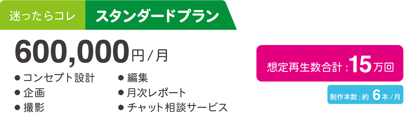 運用コンサルティング スタンダートプラン 60万/月